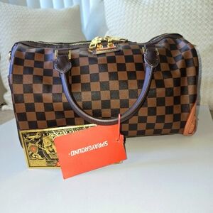 🔥Sprayground Mini Brown Duffle Bag🔥